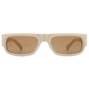 A.Kjaerbede Cream Jean Sunglasses