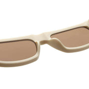 A.Kjaerbede Cream Jean Sunglasses