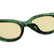 A.Kjaerbede Green Winnie Sunglasses