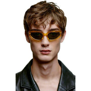 A.Kjaerbede Yellow Ella Sunglasses