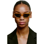 A.Kjaerbede Yellow Ella Sunglasses