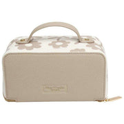 Alice Wheeler London Beige Floral Mini Train Case