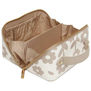 Alice Wheeler London Beige Floral Mini Train Case