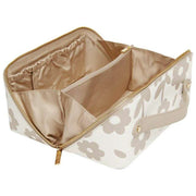 Alice Wheeler London Beige Floral Train Case