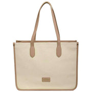 Alice Wheeler London Beige Kingston Canvas Tote Bag