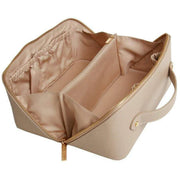 Alice Wheeler London Beige Large Luxury Train Case