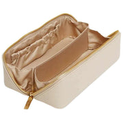 Alice Wheeler London Beige Luxury Small Train Case
