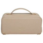 Alice Wheeler London Beige Mini Luxury Train Case