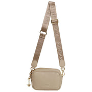 Alice Wheeler London Beige Mini Soho Camera Cross Body Bag