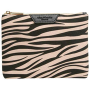 Alice Wheeler London Black Animal Print Pouch
