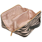 Alice Wheeler London Black Animal Print Train Case