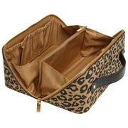 Alice Wheeler London Black Animal Print Train Case