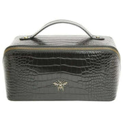 Alice Wheeler London Black Luxury Train Case