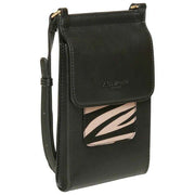 Alice Wheeler London Black Mini Bloomsbury Crossbody Bag