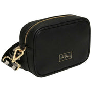 Alice Wheeler London Black Mini Camera Crossbody Bag