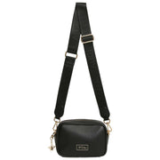Alice Wheeler London Black Mini Soho Camera Cross Body Bag