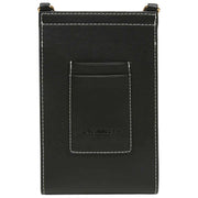 Alice Wheeler London Black Sloane Phone Crossbody Bag