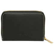 Alice Wheeler London Black Sloane Zip Purse