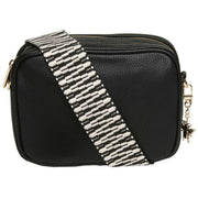 Alice Wheeler London Black Soho Camera Cross Body Bag