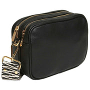 Alice Wheeler London Black Soho Camera Cross Body Bag