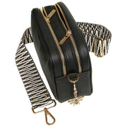 Alice Wheeler London Black Soho Camera Cross Body Bag