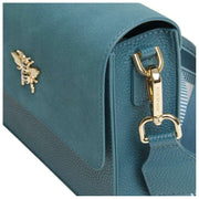 Alice Wheeler London Blue Highbury Crossbody Bag