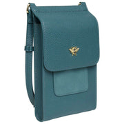 Alice Wheeler London Blue Mini Bloomsbury Crossbody Bag