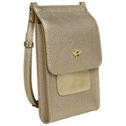 Alice Wheeler London Bronze Mini Bloomsbury Crossbody Bag