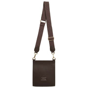 Alice Wheeler London Brown Bloomsbury Crossbody Bag