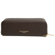 Alice Wheeler London Brown Luxury Small Train Case