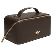 Alice Wheeler London Brown Luxury Train Case
