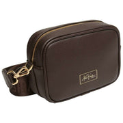 Alice Wheeler London Brown Mini Soho Camera Cross Body Bag