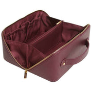 Alice Wheeler London Burgundy Luxury Train Case