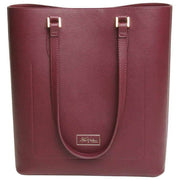 Alice Wheeler London Burgundy Marlow Tote Bag