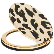 Alice Wheeler London Cream Animal Print Round Mirror