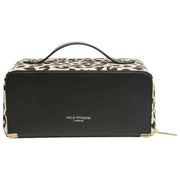 Alice Wheeler London Cream Animal Print Train Case