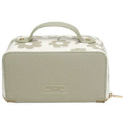Alice Wheeler London Green Floral Mini Train Case