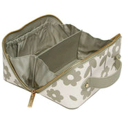 Alice Wheeler London Green Floral Mini Train Case