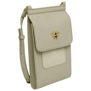 Alice Wheeler London Green Mini Bloomsbury Crossbody Bag