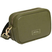 Alice Wheeler London Green Mini Camera Crossbody Bag