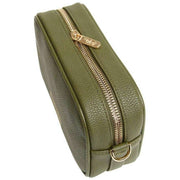 Alice Wheeler London Green Mini Camera Crossbody Bag