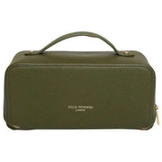 Alice Wheeler London Green Mini Luxury Train Case