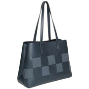 Alice Wheeler London Navy Milan Tote Bag