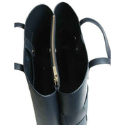 Alice Wheeler London Navy Milan Tote Bag