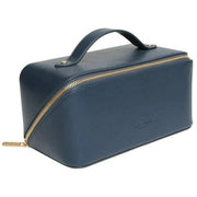 Alice Wheeler London Navy Nappa London Train Case