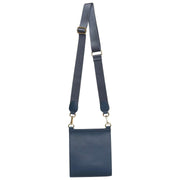 Alice Wheeler London Navy Seville Crossbody Bag