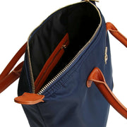 Alice Wheeler London Navy Shoreditch Medium Tote Bag