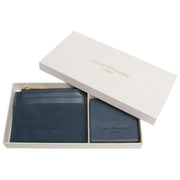 Alice Wheeler London Navy Veronica Coin Purse and Compact Mirror Gift Set
