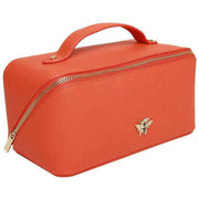 Alice Wheeler London Orange Luxury Train Case