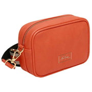 Alice Wheeler London Orange Mini Camera Crossbody Bag
